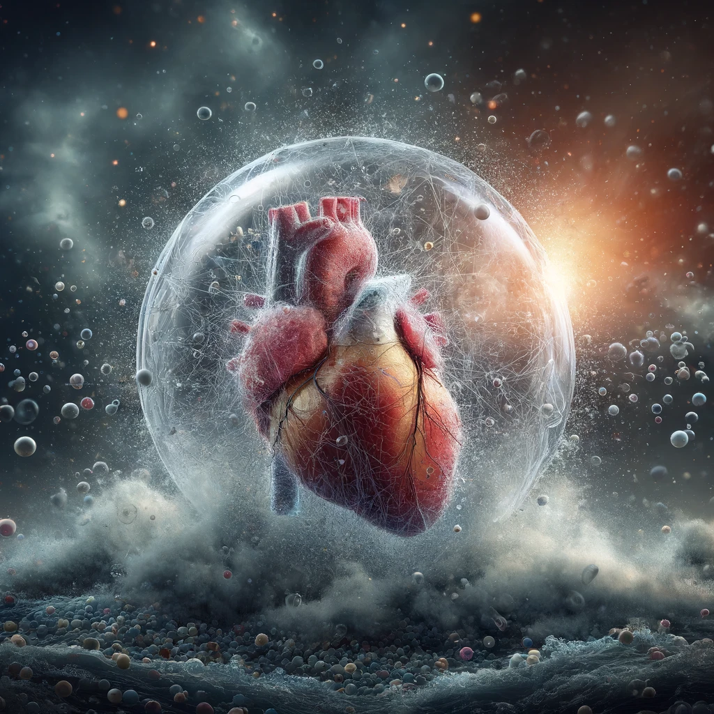 Microplastiche raddoppiano il rischio per il cuore