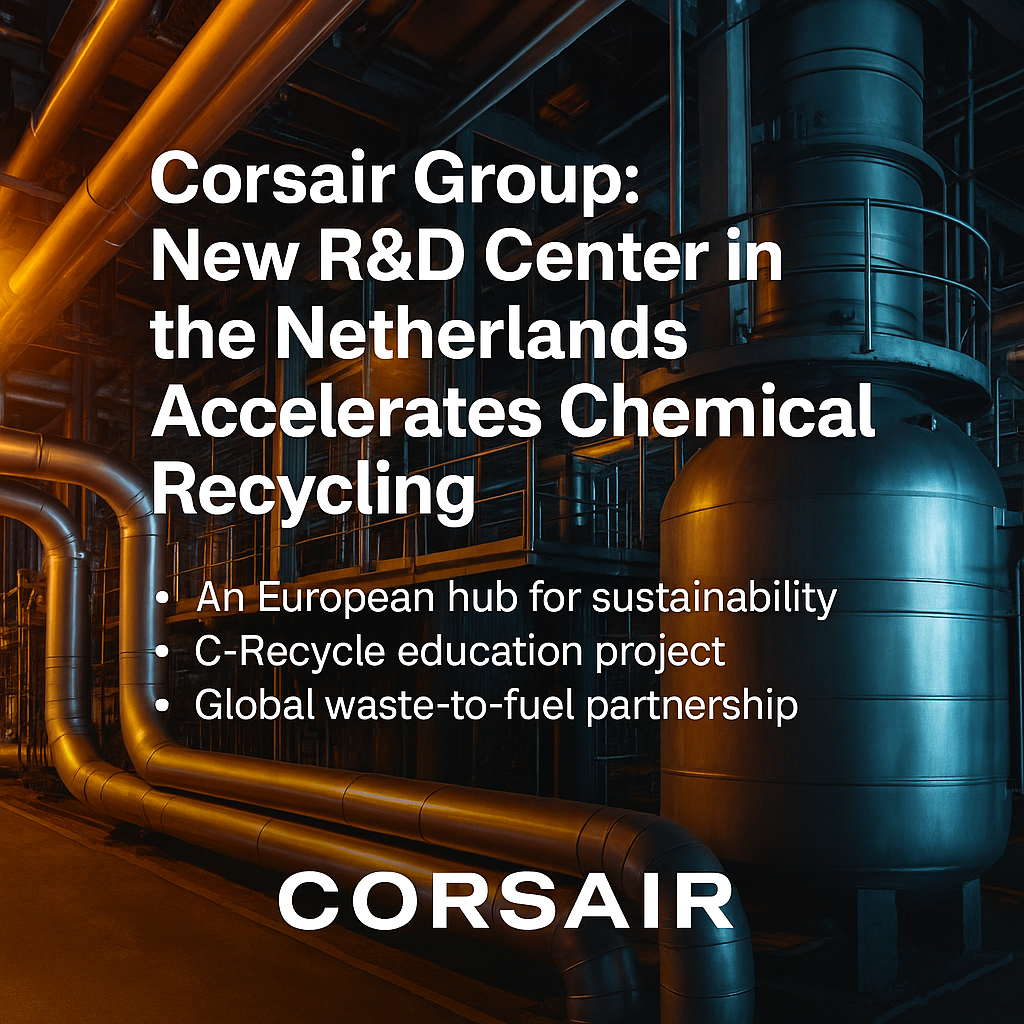 Corsair Group: il nuovo Centro R&S nei Paesi Bassi