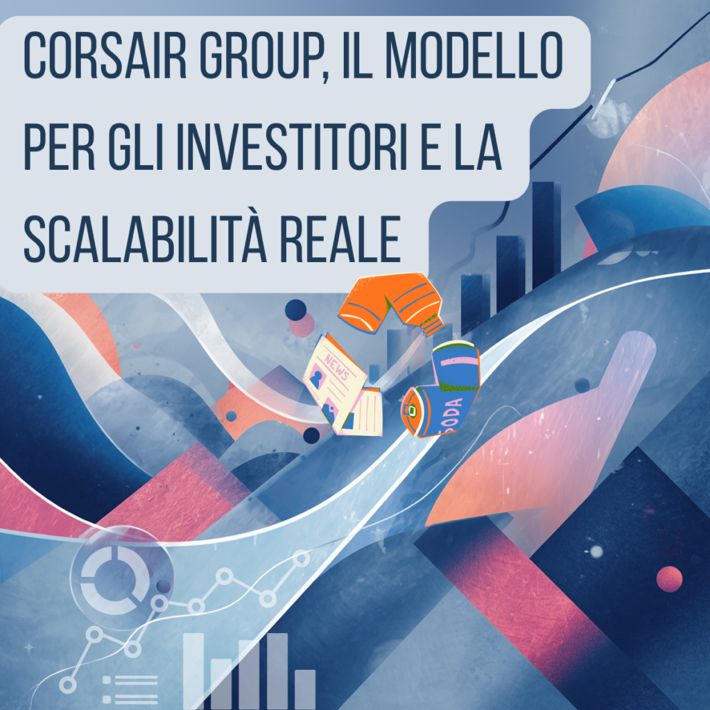 Corsair Group, il modello per gli investitori e la scalabilità reale